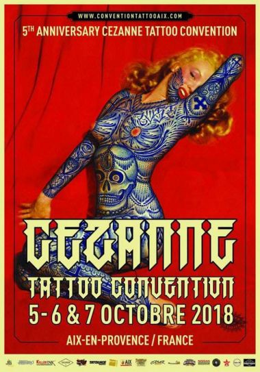 5ème Cezanne Tattoo Convention | 05 - 07 October 2018