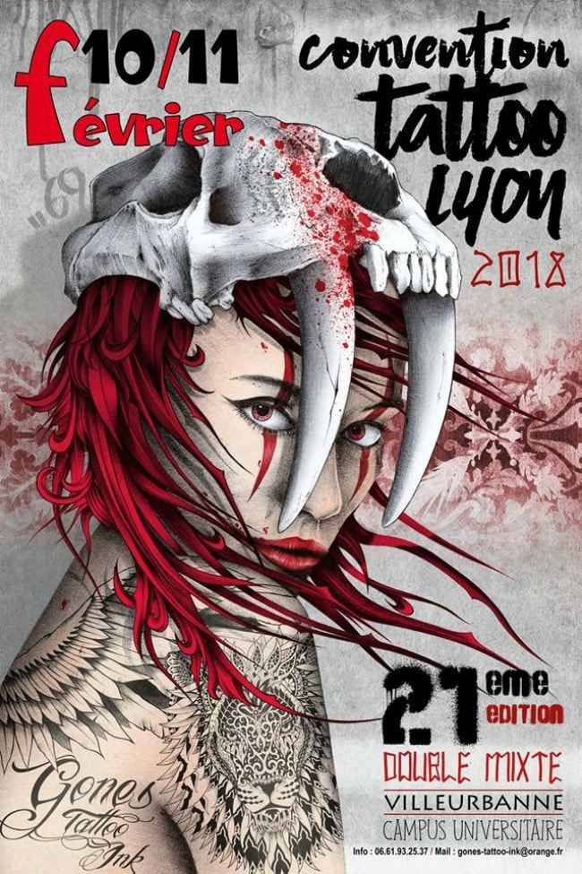 21ème Lyon Tattoo Convention