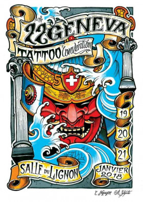 22th International Tattoo Convention of Geneva