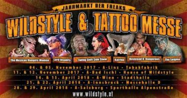 Wildstyle & Tattoo Messe Tour Linz | 04 - 05 November 2017
