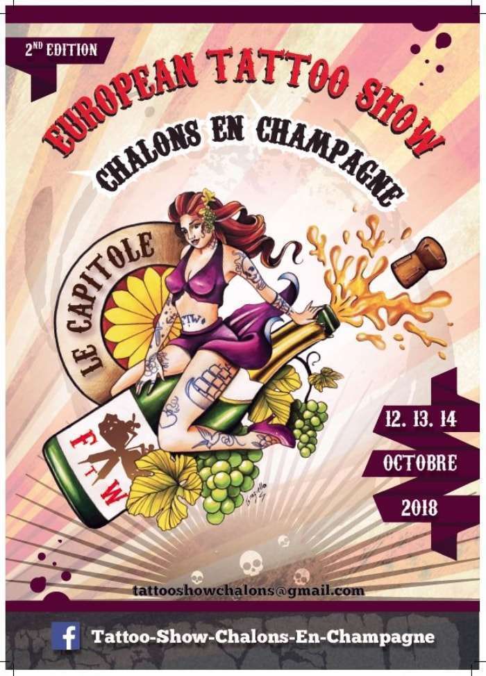 2nd European Tattoo Show Chalons En Champagne