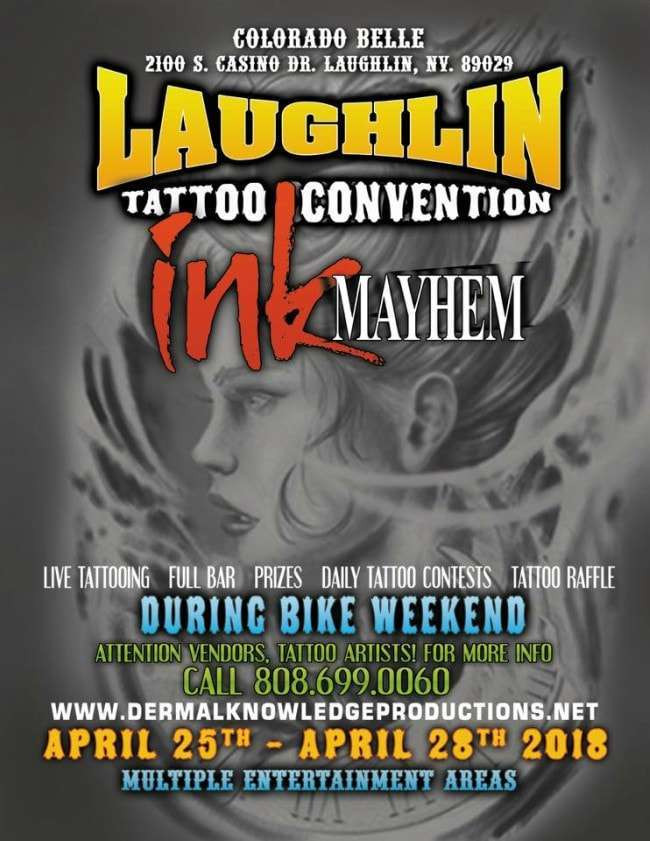 Ink Mayhem Laughlin Tattoo Convention