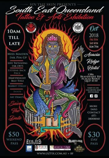 South East Queensland Tattoo & Arts Exhibition | 5 - 7 октября 2018