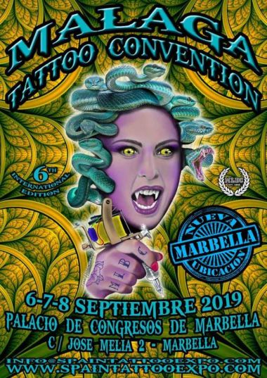 6ª Málaga Tattoo Convention | 06 - 08 сентября 2019