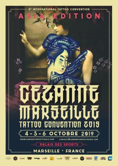 6th Cezanne Marseille Tattoo Convention | 04 - 06 октября 2019