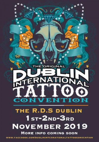 Dublin Tattoo Convention 2019 | 01 - 03 Ноября 2019