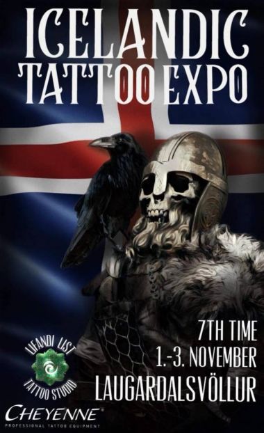 Icelandic Tattoo Expo | 01 - 03 Ноября 2019