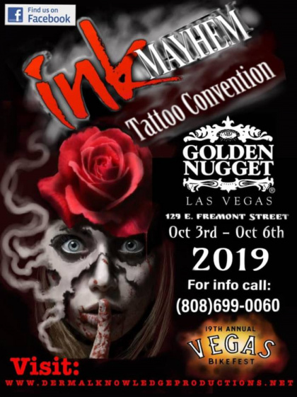 Ink Mayhem Las Vegas 2019 | 03 - 06 Октября 2019