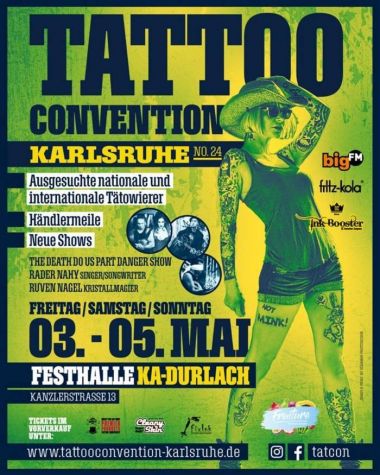 24. Tattoo Convention Karlsruhe | 03 - 05 Мая 2019