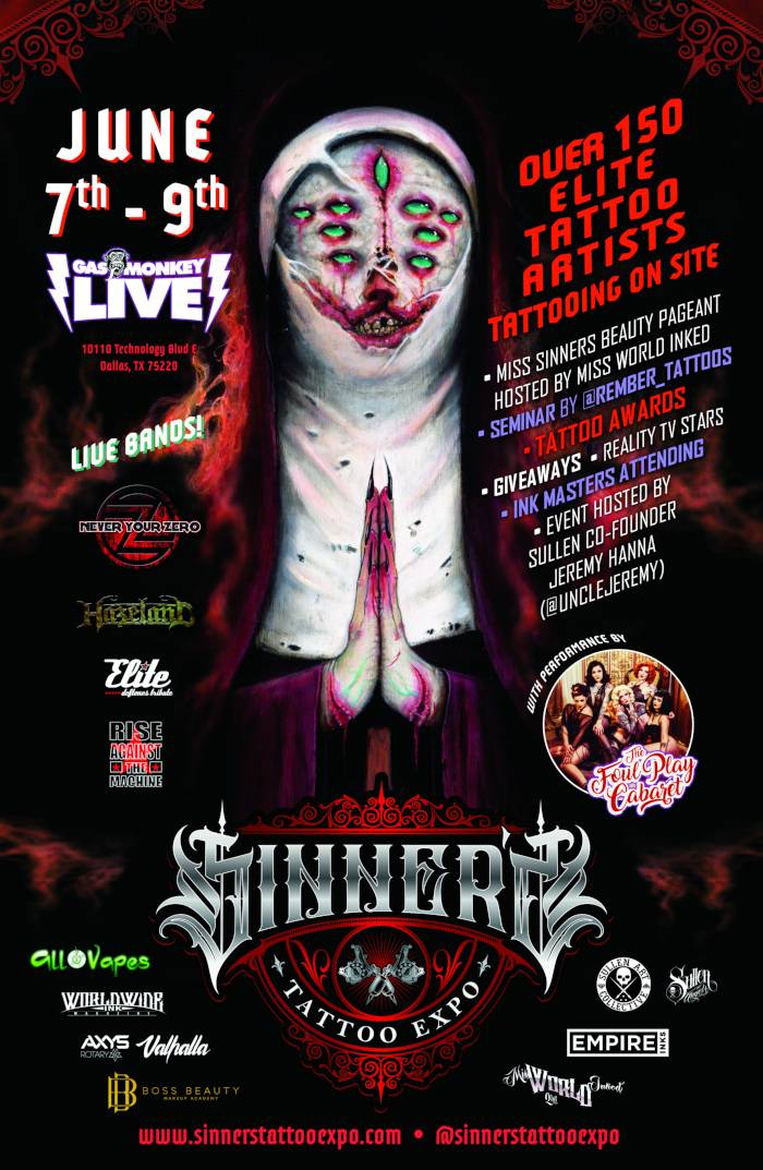 Sinners Tattoo Expo