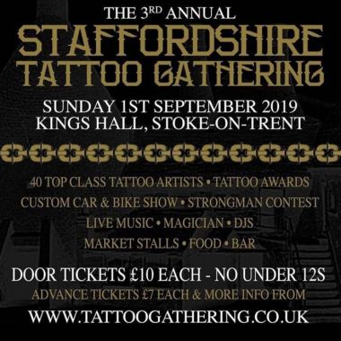 3rd Staffordshire Tattoo Gathering | 01 сентября 2019