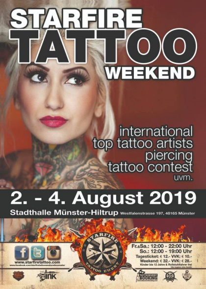 12.Starfire Tattoo Weekend | 02 - 04 Августа 2019