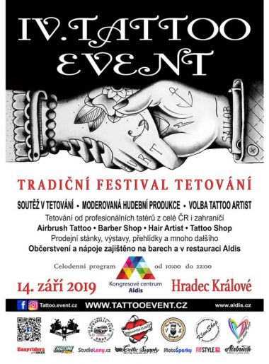 IV. Tattoo Event CZ Hradec Králové | 14 сентября 2019