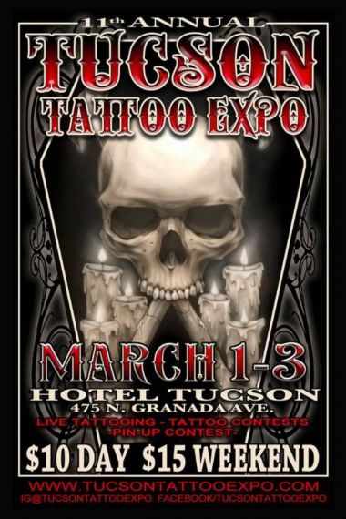11th Annual Tucson Tattoo Expo | 01 - 03 Марта 2019