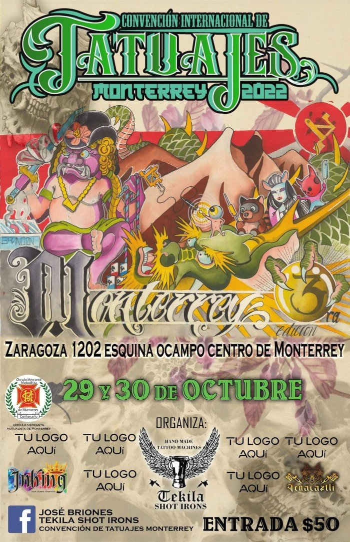 Convencion De Tatuajes Monterrey 2022