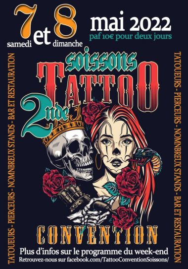 Soissons Tattoo Convention | 07 - 08 мая 2022