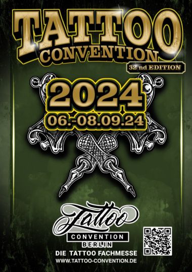 Berlin Tattoo Convention 2024 | 06 - 08 Сентября 2024