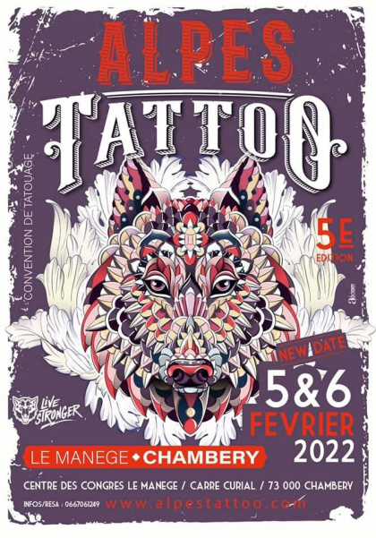 Alpes Tattoo Convention 2022 | 05 - 06 Февраля 2022