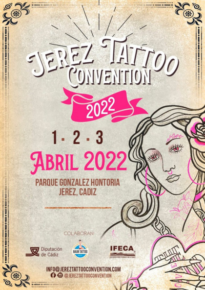 Jerez Tattoo Convention | 01 - 03 Апреля 2022