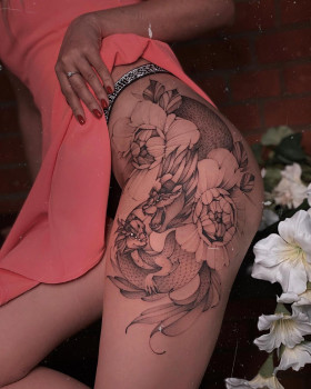Варвара Романчук - «мать драконов» в мире татуировки