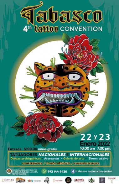 Tabasco Tattoo Convention | 22 - 23 января 2022