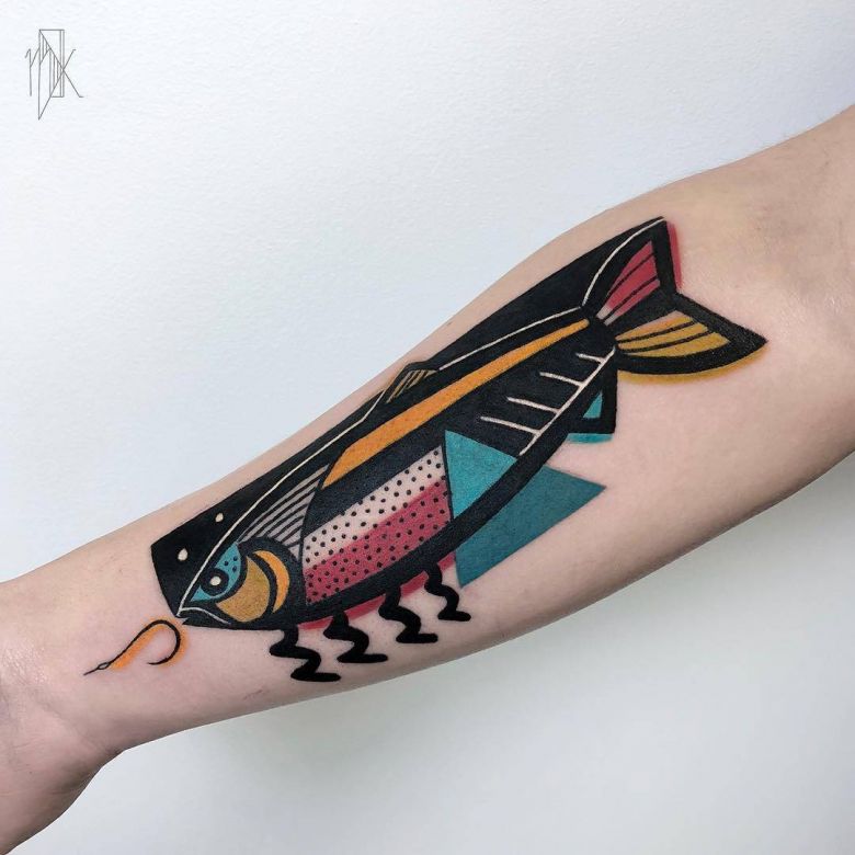 Тату мастер Marta Kudu, цветная авторская дизайнерская татуировка | Варшава, Польша