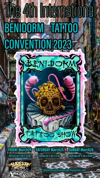 Benidorm Tattoo Convention 2023 | 24 - 26 Марта 2023