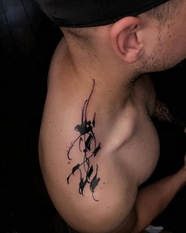 Abstract Abstract tattoo on Shoulder