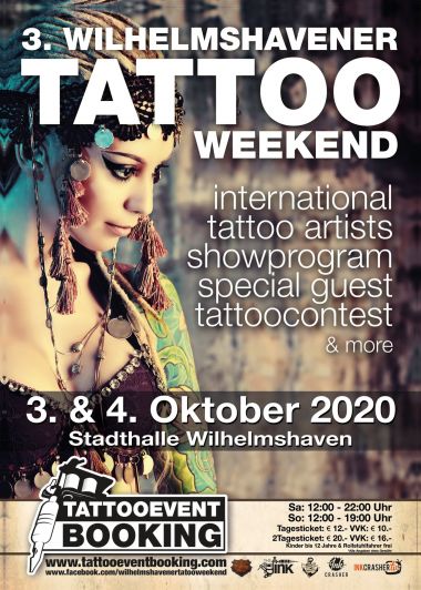 3. Wilhelmshavener Tattoo Weekend | 03 - 04 Октября 2020
