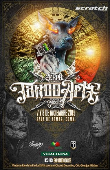Expo TattooArte México 2019 | 07 - 08 декабря 2019