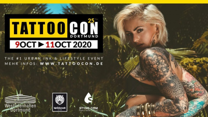 25th TattooCon Dortmund | 09 - 11 Октября 2020