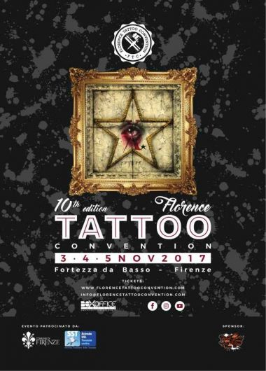 Florence Tattoo Convention | 03 - 05 Ноября 2017