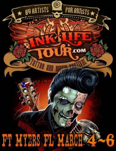 Ink Life Tour Fort Myers | 03 - 05 Марта 2017