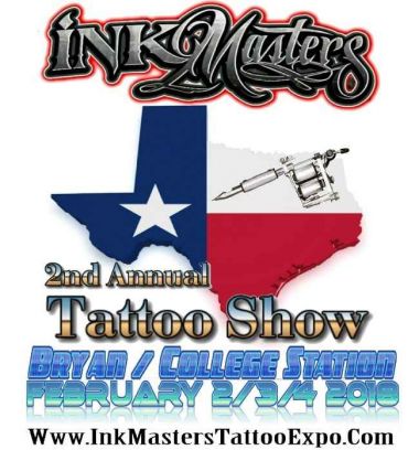 Ink Masters Tattoo Show Bryan | 03 – 05 February 2017