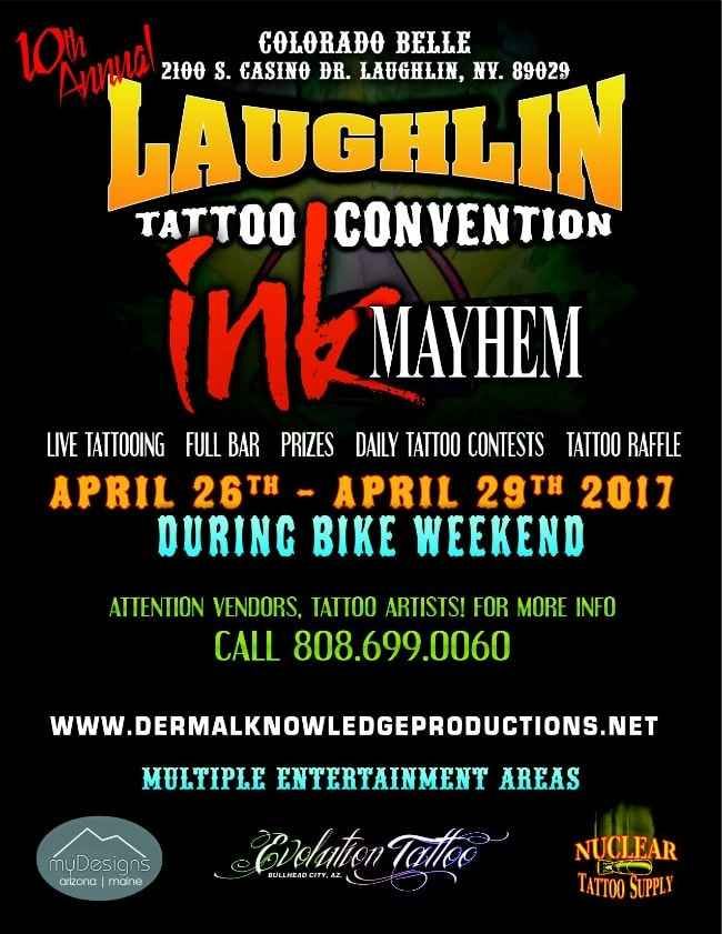 Ink Mayhem Laughlin Tattoo Convention