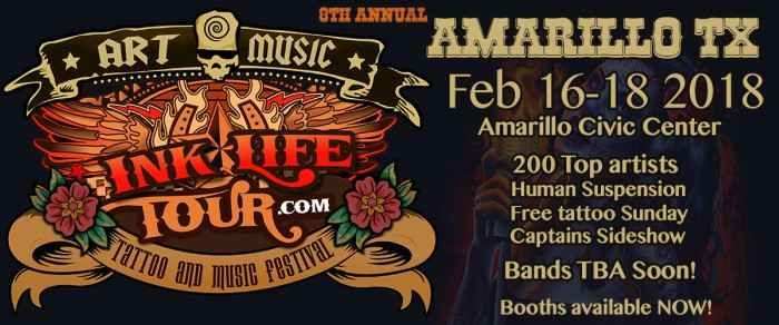 8th Ink Life Tattoo and Music Fest Amarillo