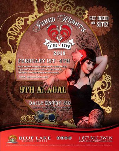 Inked Hearts Tattoo Expo | 01 - 04 February 2018