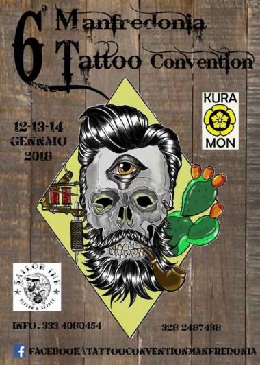 Manfredonia Tattoo Convention | 12 - 14 Января 2018