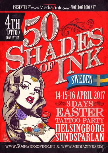 50 Shades of Ink | 14 – 16 April 2017