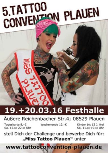 Tattoo Convention Plauen | 18 - 19 Февраля 2017