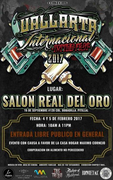 Vallarta Internacional Tattoo Fest | 04 – 05 February 2017