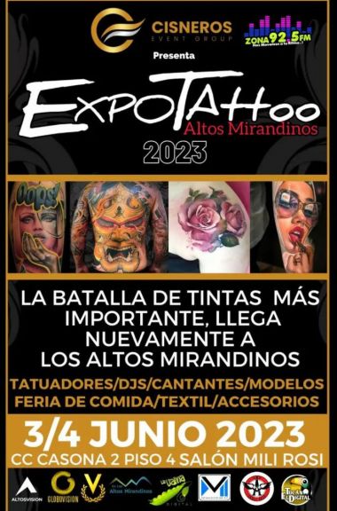 Altos Mirandinos Tattoo Expo 2023 | 03 - 04 Июня 2023
