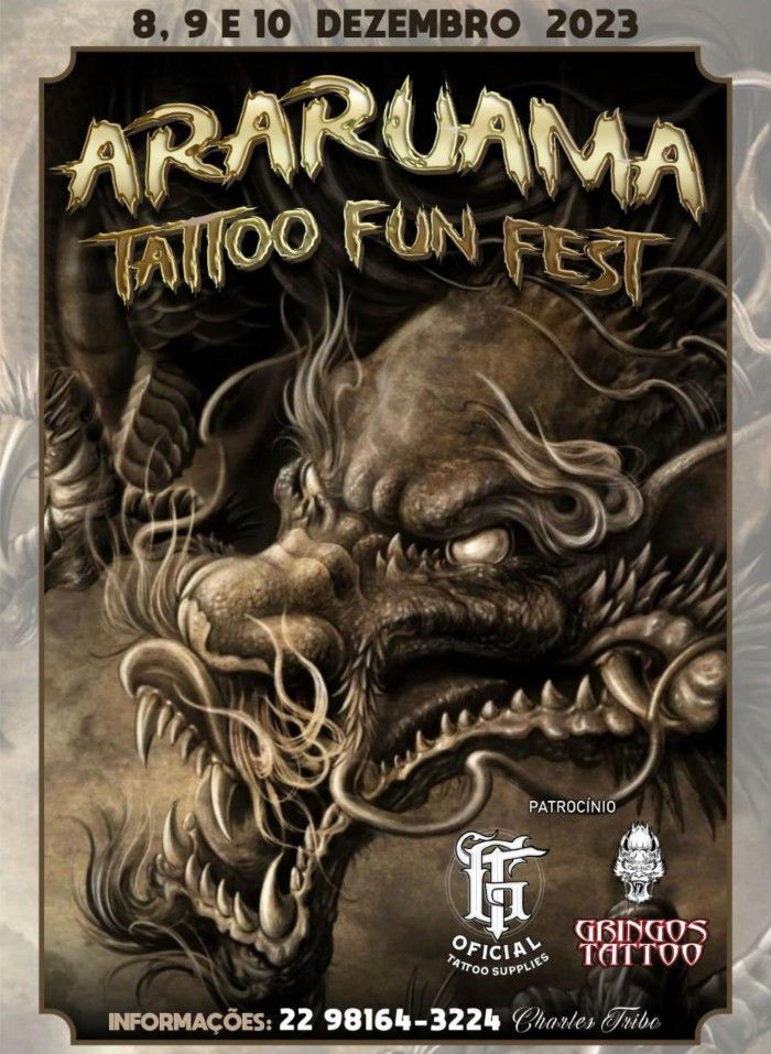 Araruama Tattoo Fun Fest 2023 Декабрь 2023 Бразилия Inkppl 