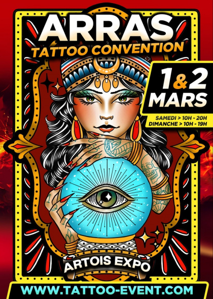 Arras Tattoo Convention 2025 | 01 - 02 Марта 2025