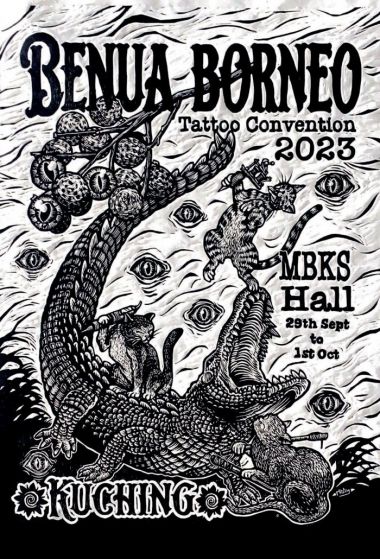 Benua Borneo Tattoo Convention 2023 | 29 Сентября - 01 Октября 2023