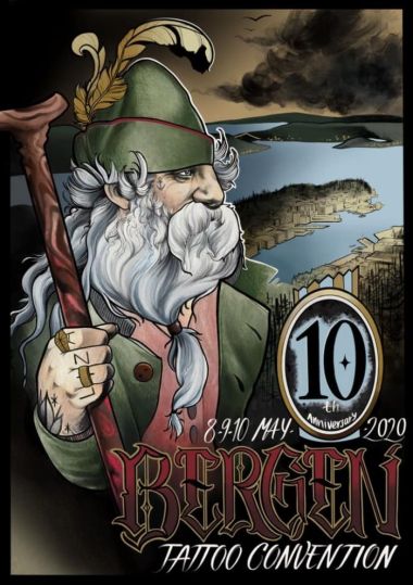 10th Bergen Tattoo Convention | 08 - 10 мая 2020