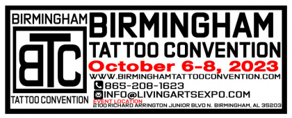 Birmingham Tattoo Convention 2023 | 06 - 08 Октября 2023