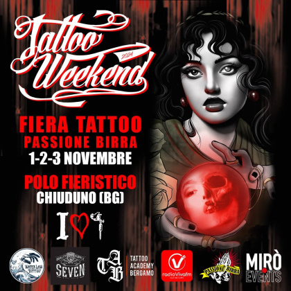 Chiuduno Tattoo Weekend 2024 (November) | 01 - 03 Ноября 2024