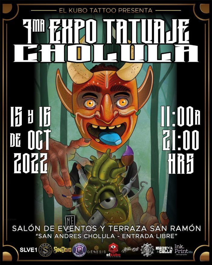 Expo Tatuaje Cholula 2022