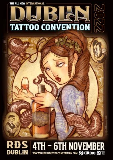 Dublin Tattoo Convention 2022 | 04 - 06 Ноября 2022